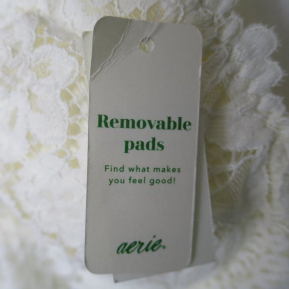 Aerie Lace Padded Racerback Bralette XS - Picture 9 of 9